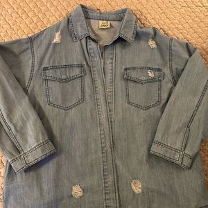 Jacket with embroidery detail